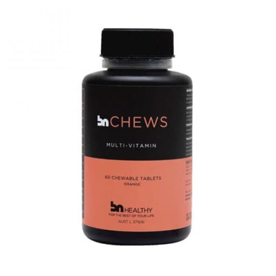 Buy BN Chews Orange Multivitamins 60 Chewable Tablets Online